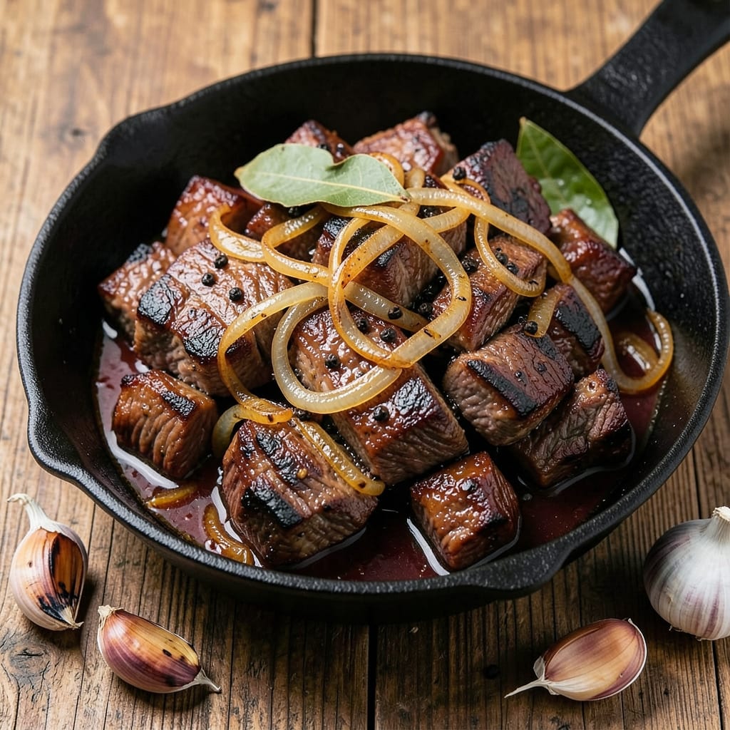 Authentic Beef on Weck Recipe: German-Style Braised Beef with Crispy Bread Bites
