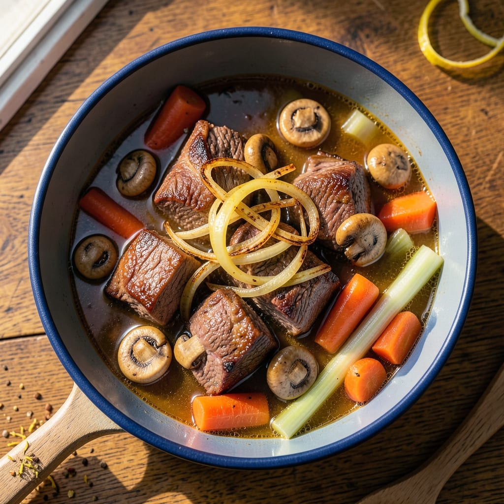 Basic Beef Stew Recipe Without Wine: Deep Umami Braise With Pantry Staples