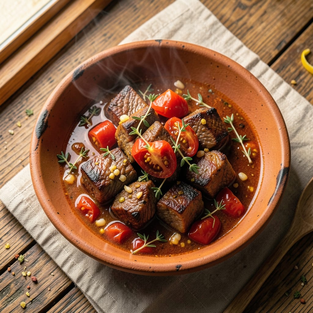 African Beef Curry Recipe: Spiced Tomato-Braised Richness With Tender Meat