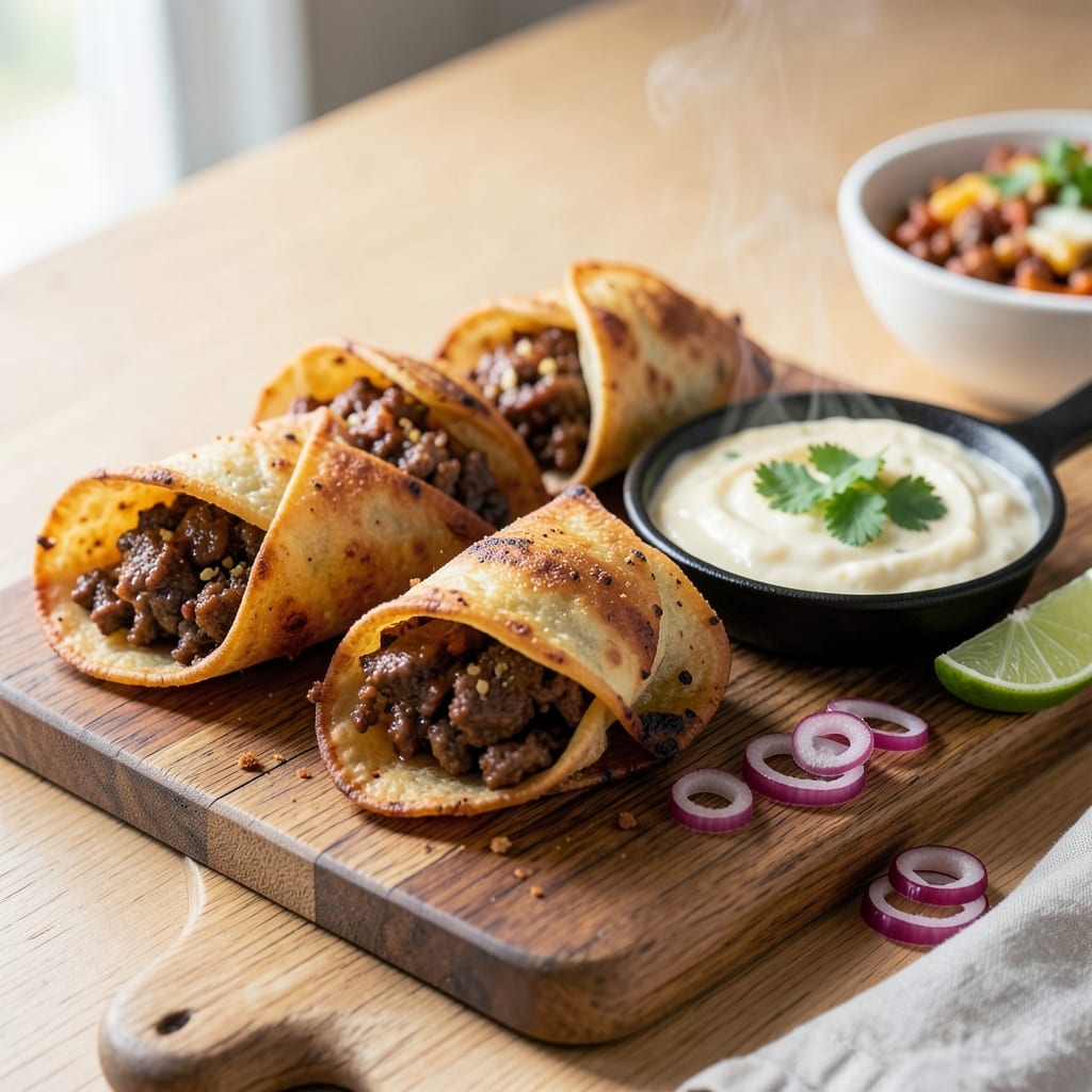 Air Fryer Beef Taquitos Recipe: Crispy Shells With Spiced Filling Magic