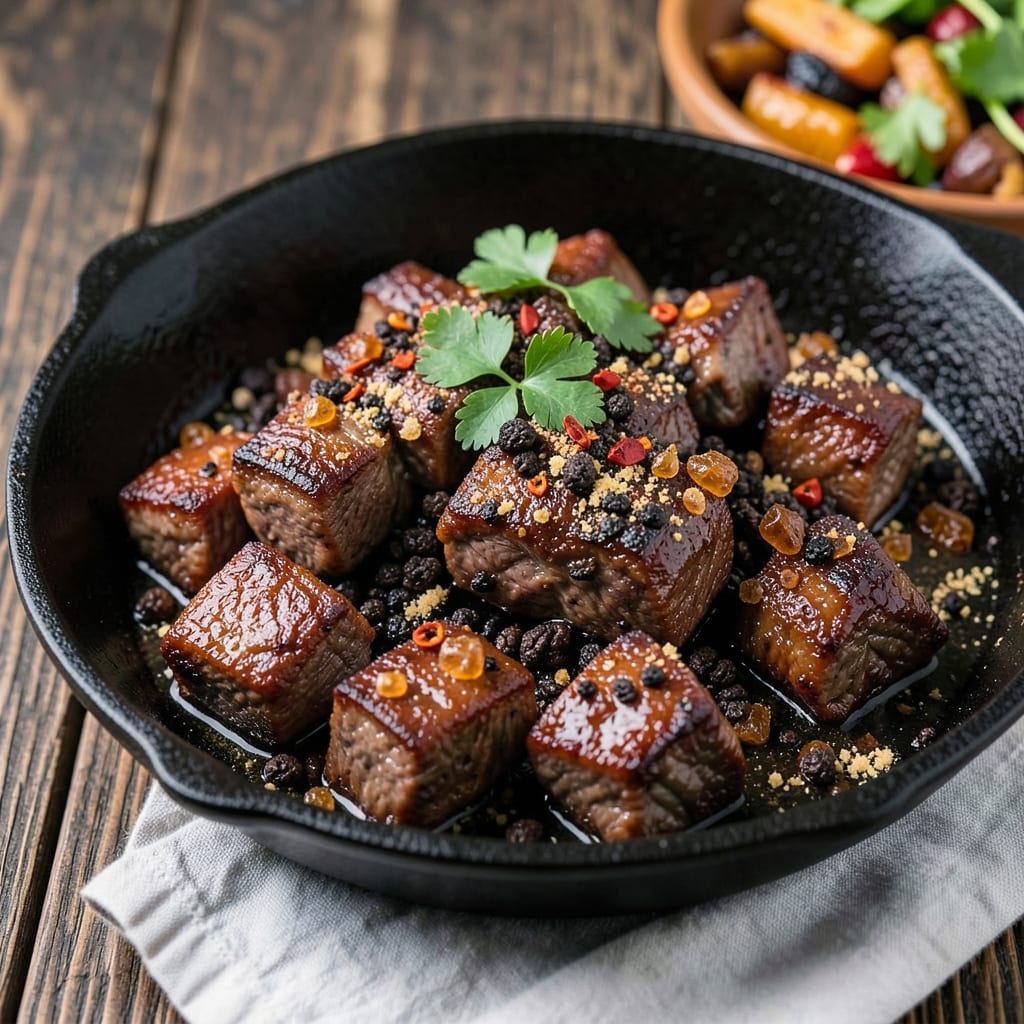 BBQ Beef Cubes Army Recipe: Spice-Infused Skewers with Char-Grilled Crunch