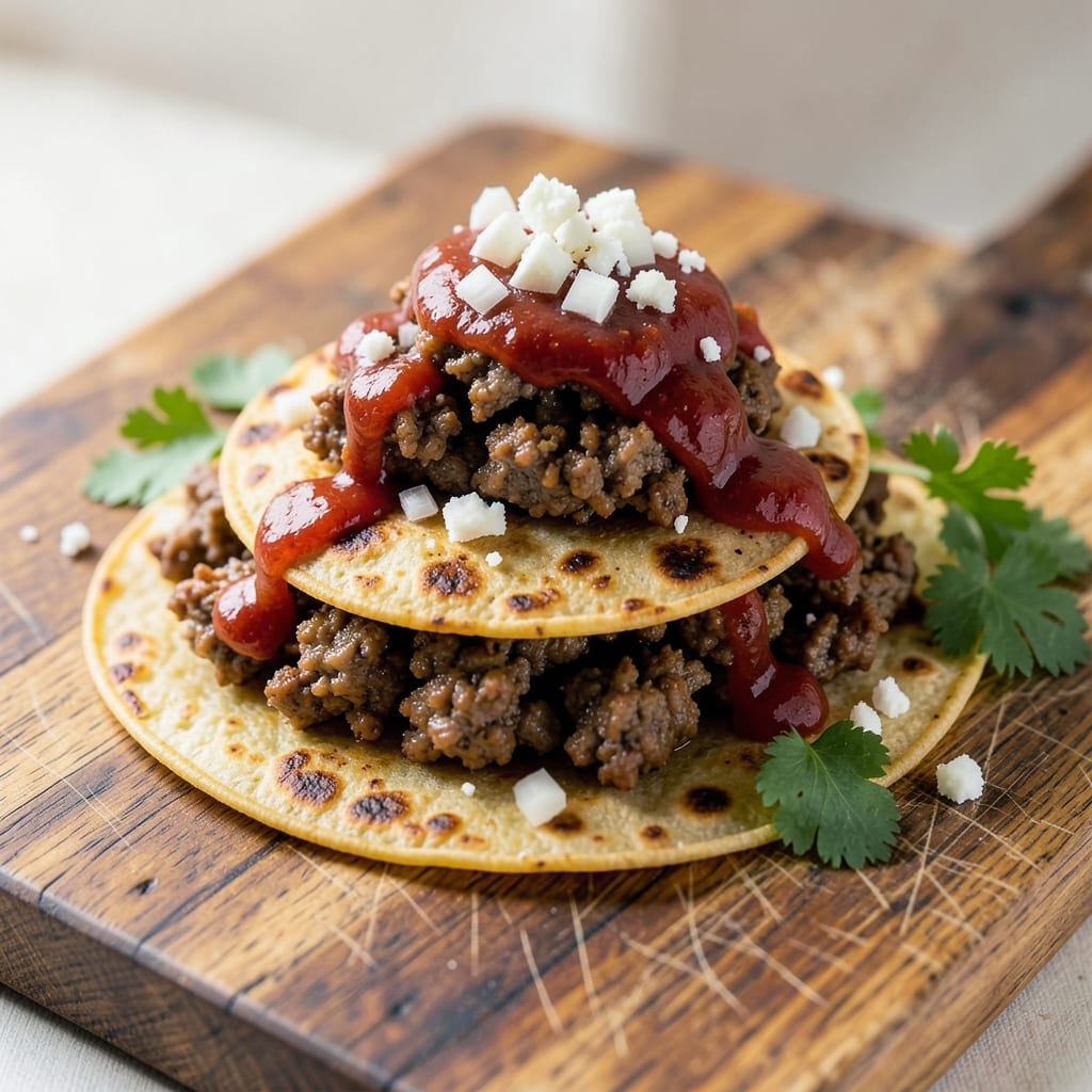 Baked Ground Beef Tacos Recipe: Crispy Corn Shells Stuffed With Spiced Beef
