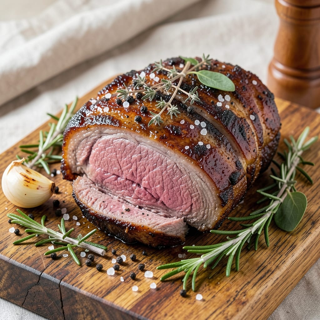 Air Fry Roast Beef Recipe: Au Jus-Infused Crust and Juicy Cores