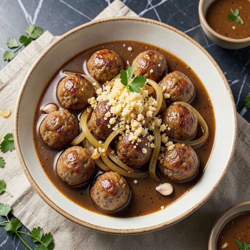 Ball Beef Stew Recipe: Slow-Simmered Richness With Potato Crown Crunch