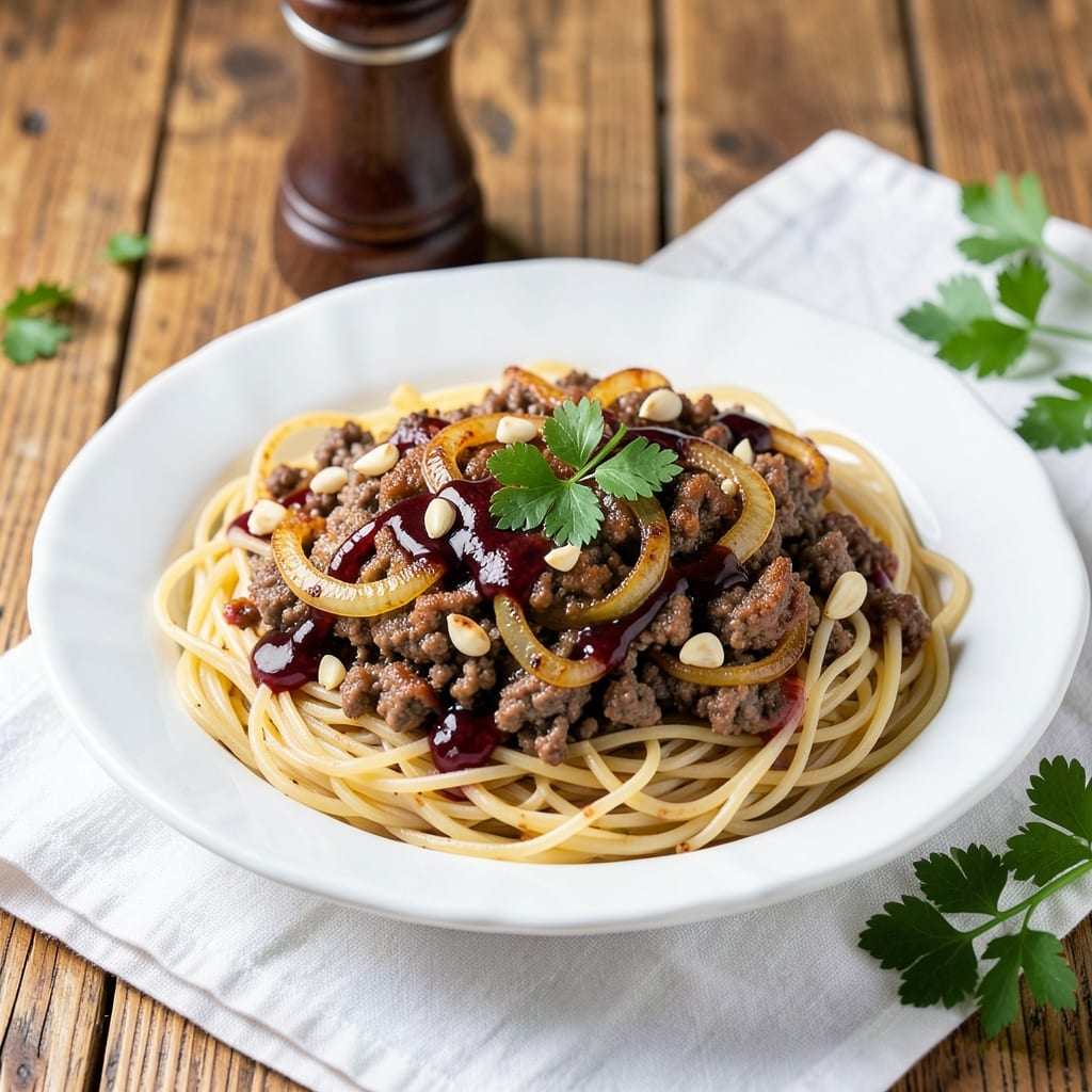 Angel Hair Pasta With Ground Beef Recipe: Italian-Style One-Pan Comfort