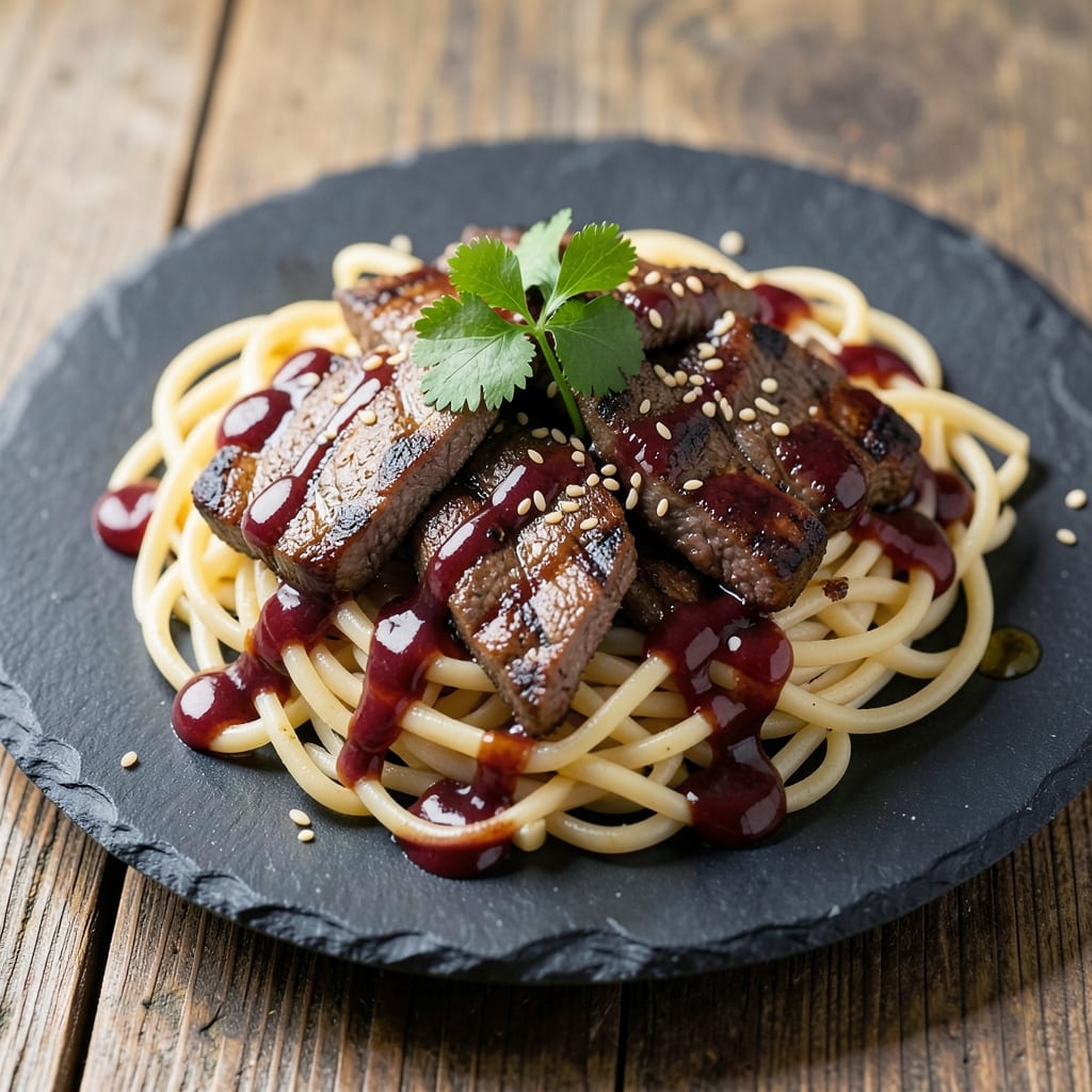 BBQ Beef Noodles Recipe: Smoky-Sweet Stir-Fry With Silky Noodles