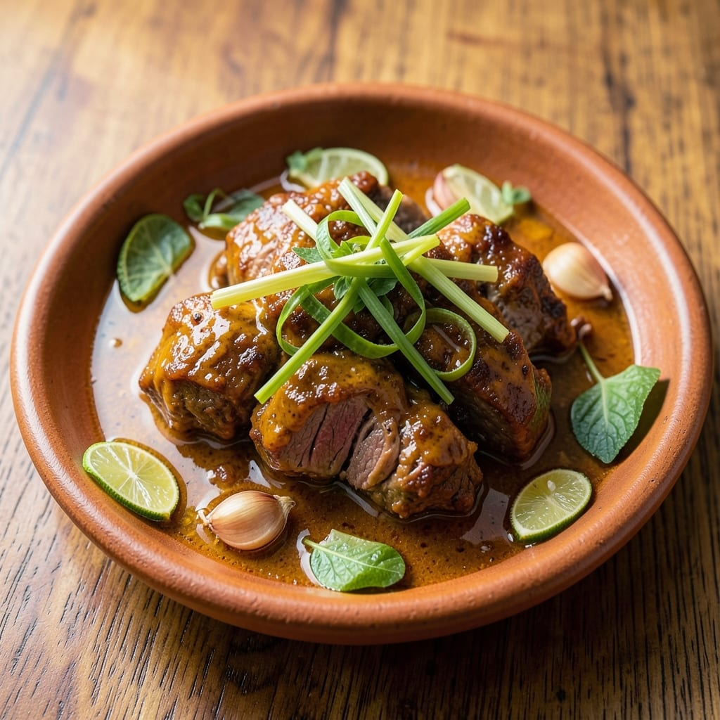 Authentic Indonesian Beef Rendang Recipe: Slow-Cooked Coconut Spice Masterpiece