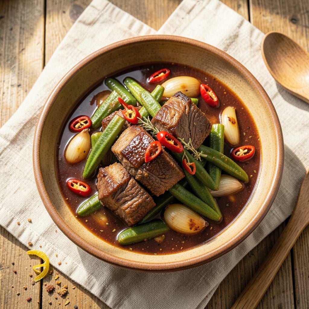 Bajan Beef Stew Recipe: Rum-Spiced Slow Simmer for Deep Flavor