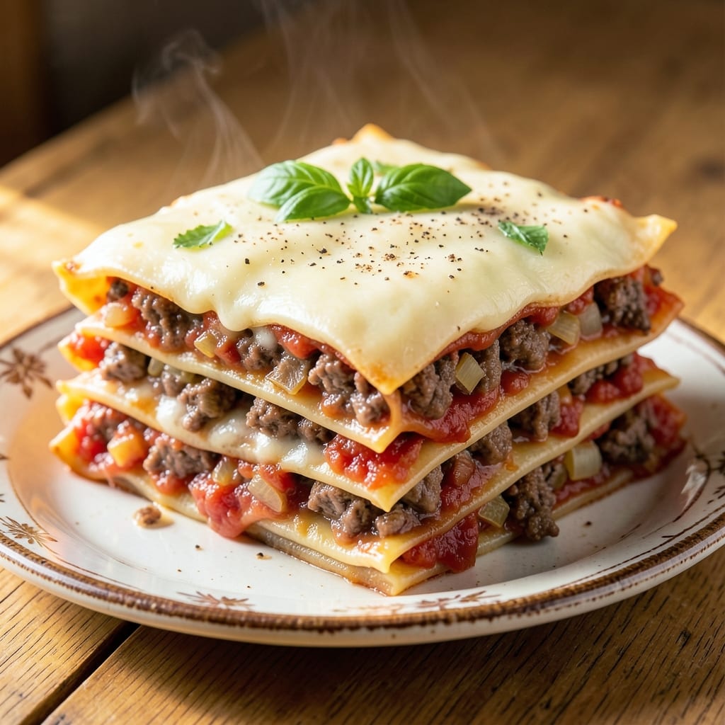 All-Beef Lasagna Recipe: Layers of Richness Without the Wait