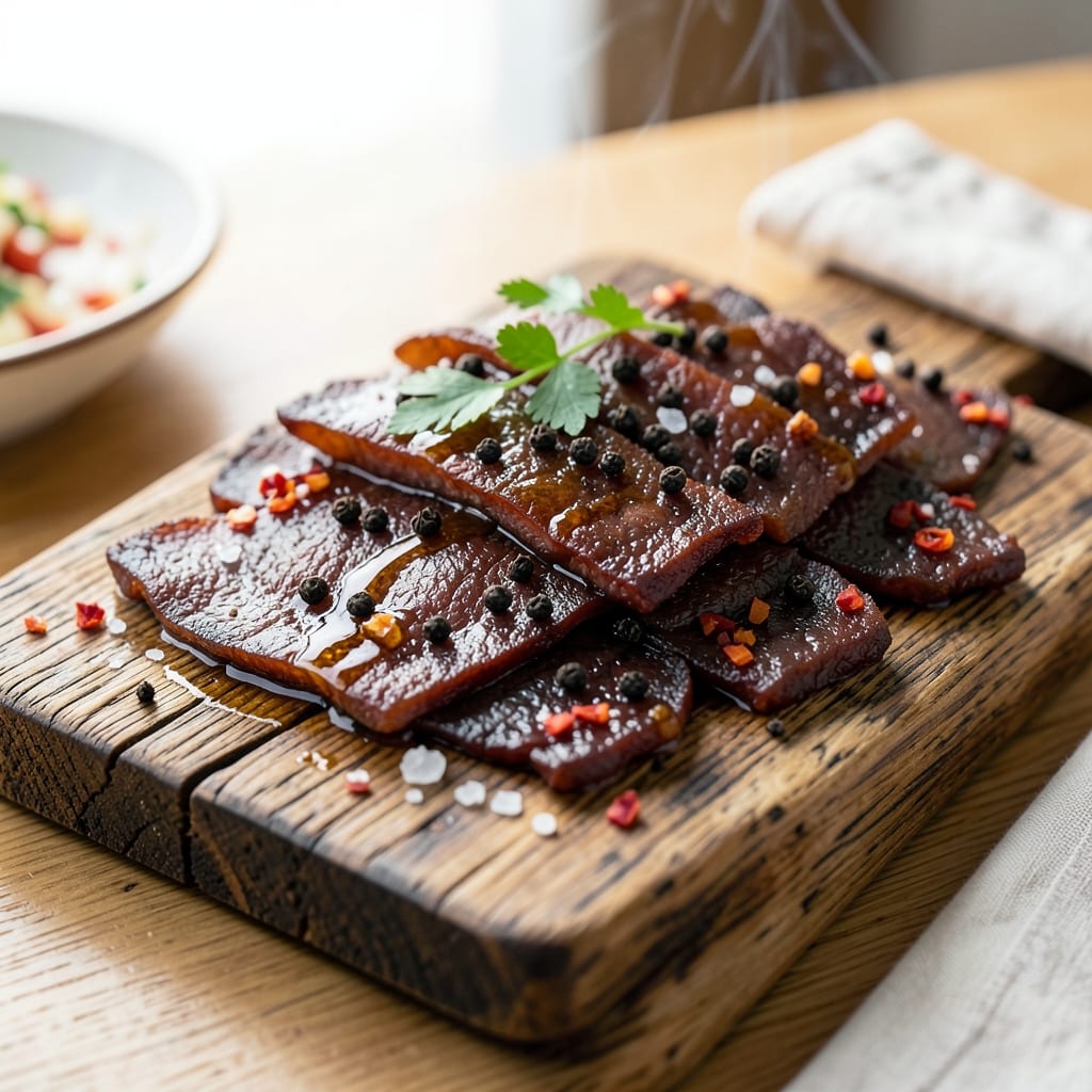 Amazing Beef Jerky Recipe: Smoky-Sweet Dehydrator Chews in 4 Hours