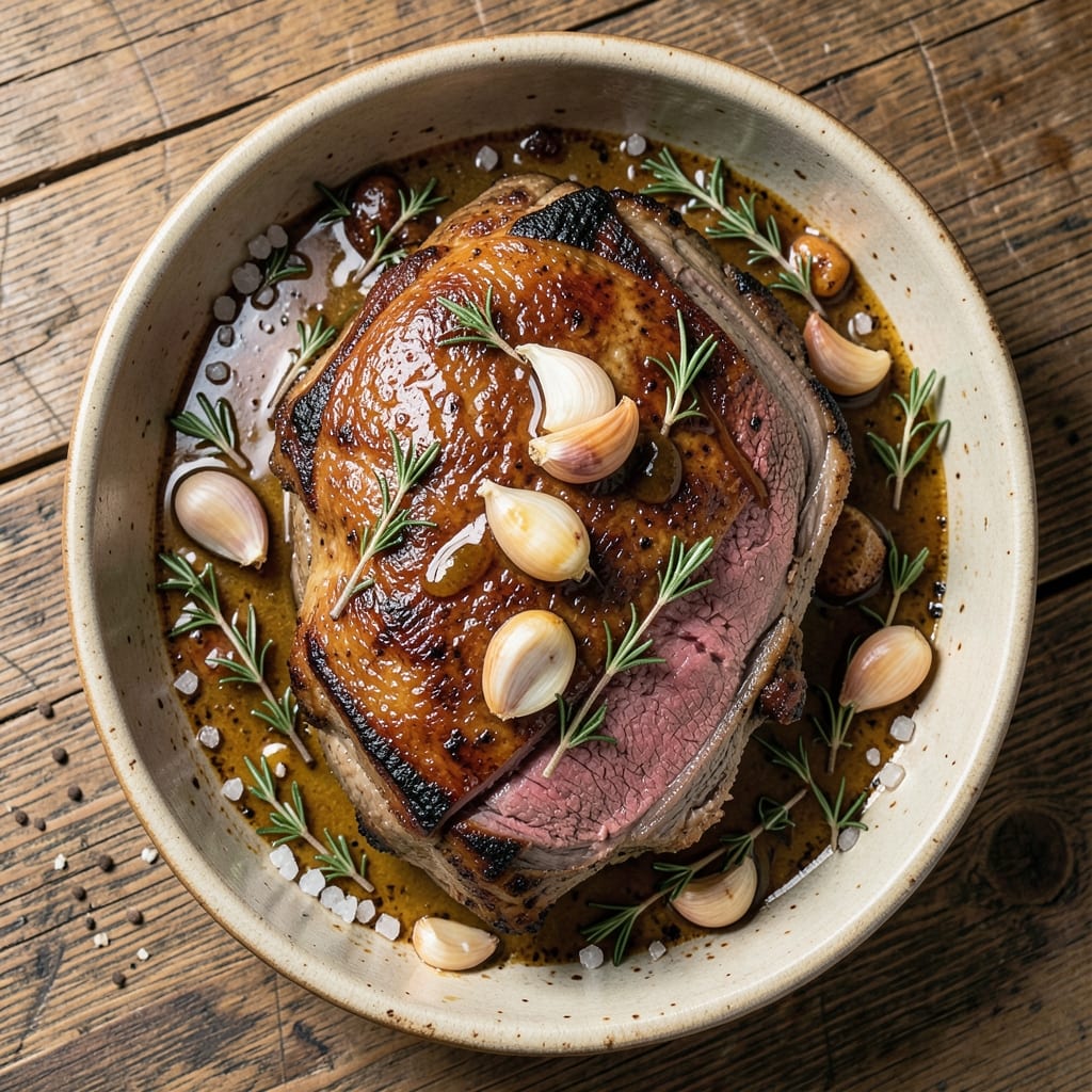 All-American Roast Beef Recipe: Classic Sunday Dinner With Crispy Au Jus