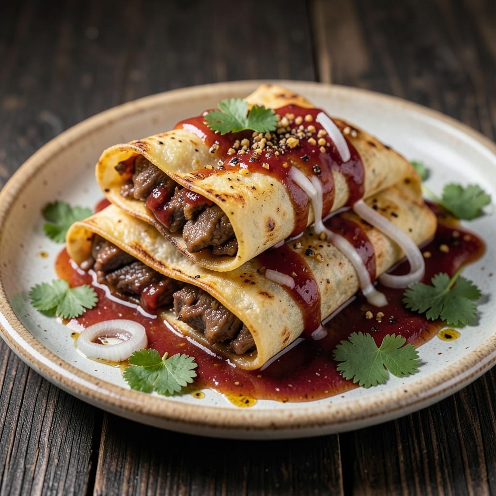 5 Star Beef Enchiladas Recipe: Smoky Chipotle Cheese Pillows With Caramelized Edges