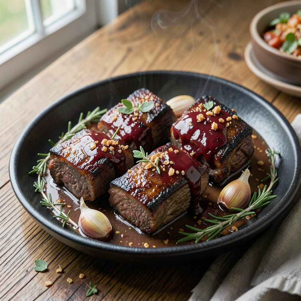 Angus Beef Short Ribs Recipe: Deep-Red Wine Braise for Fall-Apart Richness