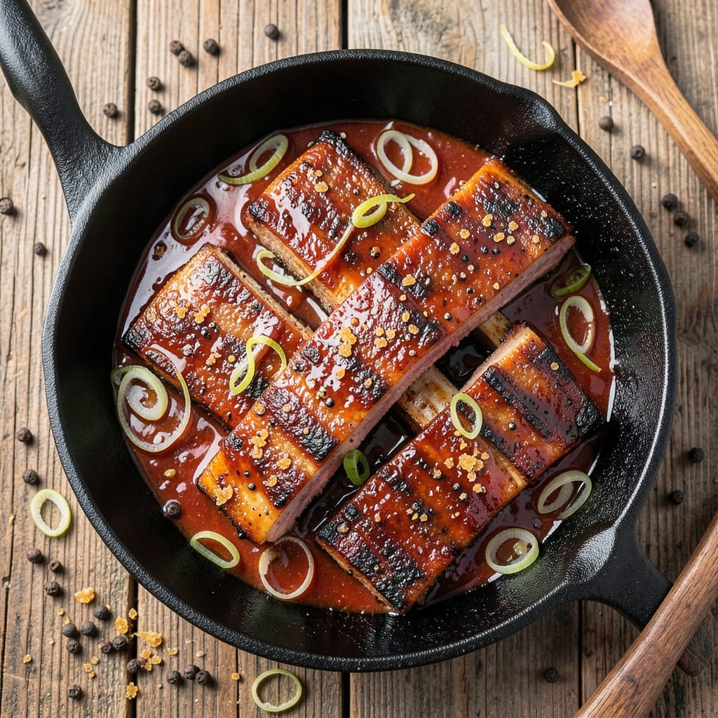 Barbecue Beef Spare Ribs Recipe: Smoke-Ringed Crust Meets Molten Center