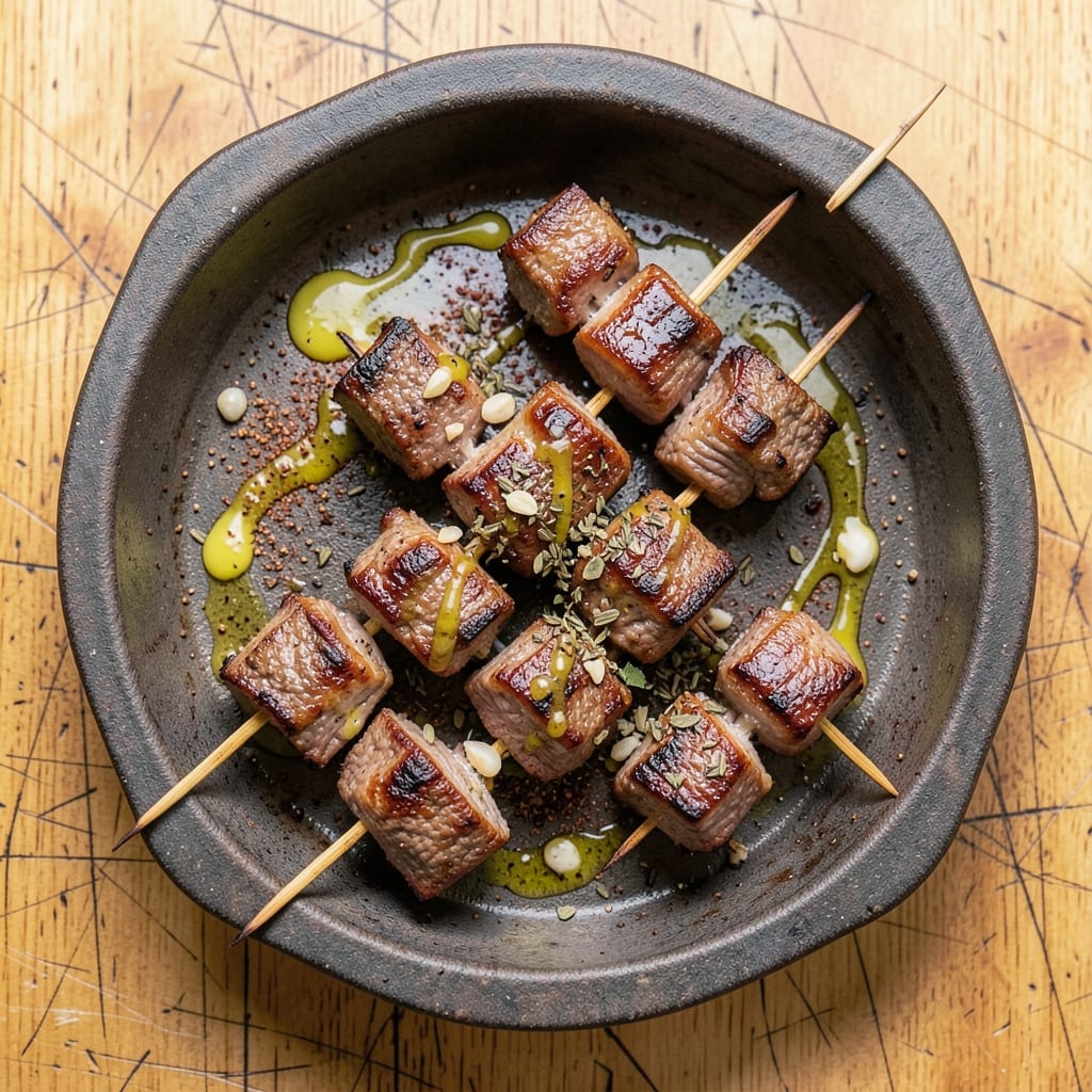 Baked Beef Kebabs Recipe: Smoky-Grilled Flavor Without the Fire