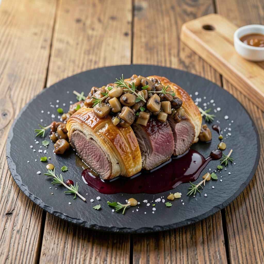 5-Star Beef Wellington Recipe: Puff Pastry Perfection With Mushroom-Duxelles Heart