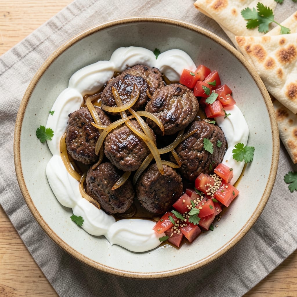 Authentic Beef Kofta Recipe: Spiced Skewers with Charred Yogurt Marination