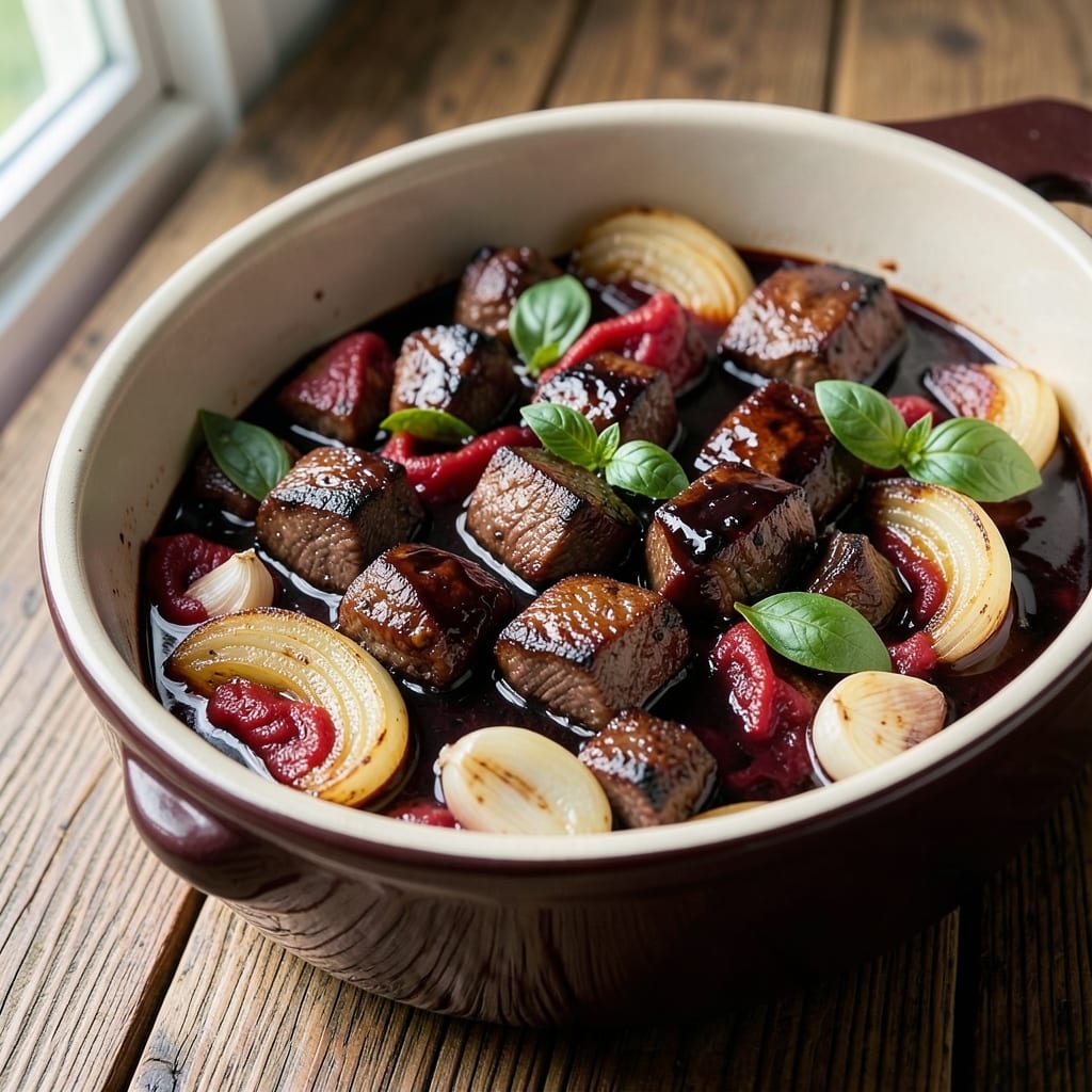 Balsamic Braised Beef Recipe: Deep Caramelized Flavor After 3-Hour Simmer