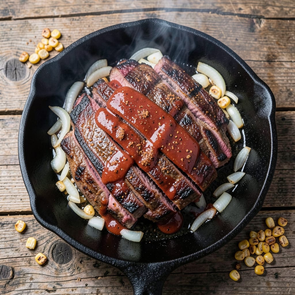 BBQ Beef Skirt Steak Recipe: Smoky Char and Caramelized Crust Magic