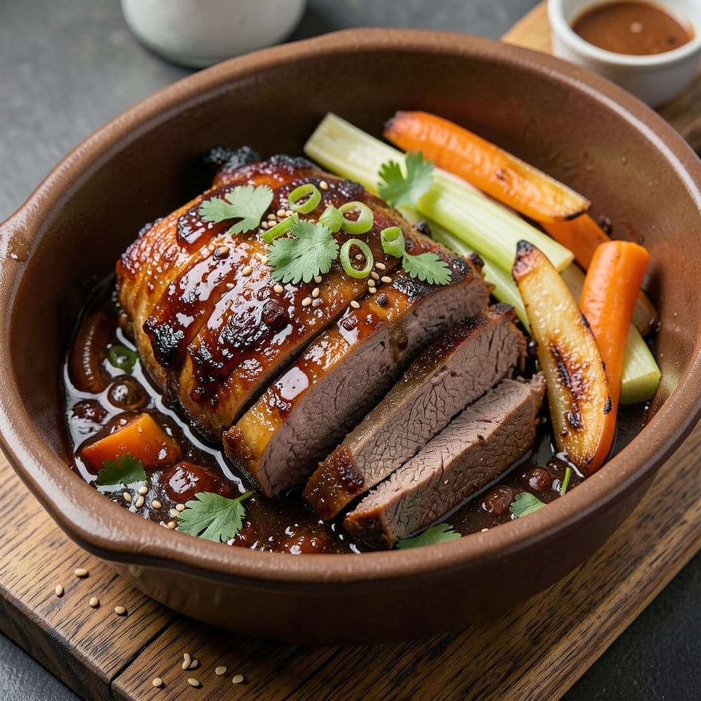 Barbecue Beef Roast Crock Pot Recipe: Smoky-Sweet Fall-Apart Magic in One Pot