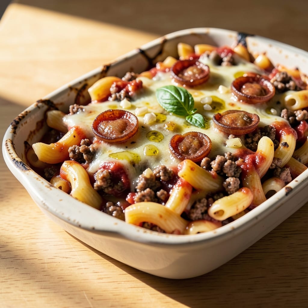 Baked Ziti Recipe with Ground Beef and Italian Sausage: One-Pot Italian Feast With Rich Meat Layers