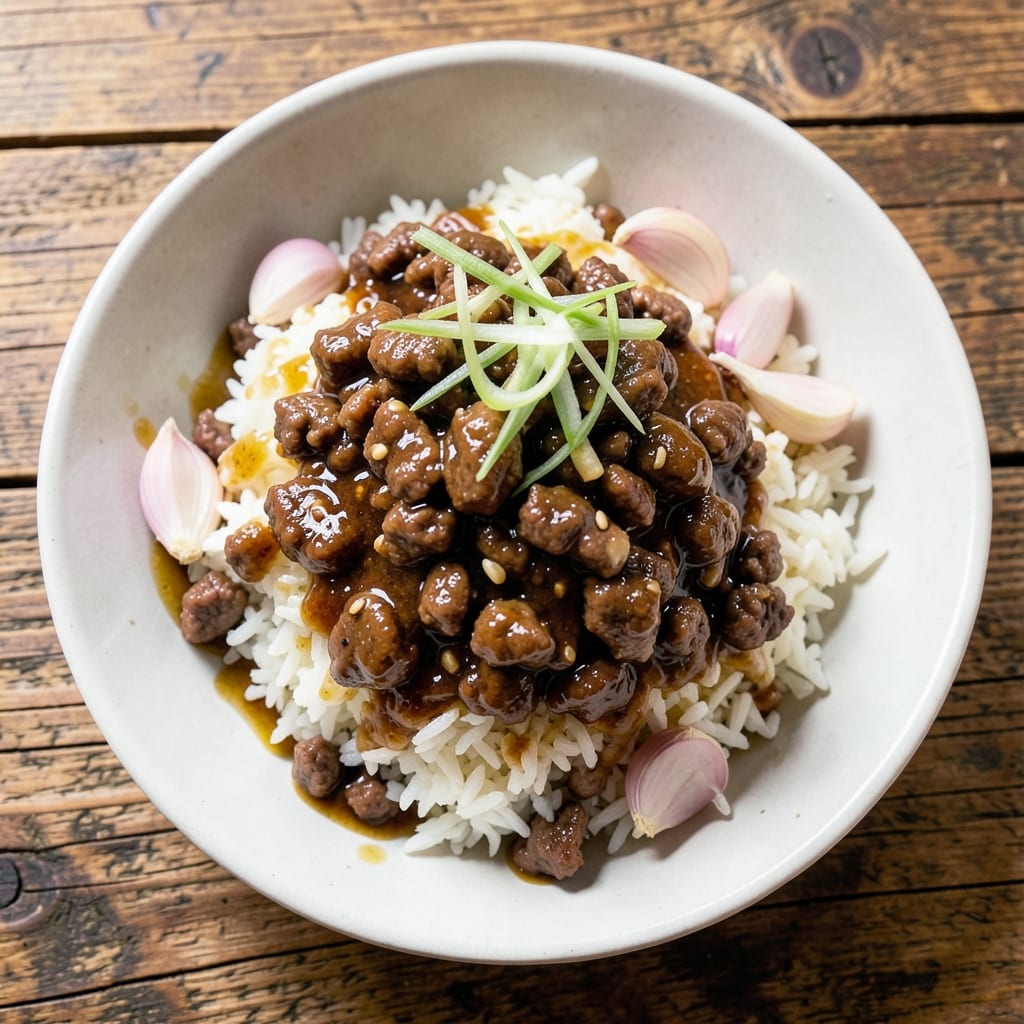 Asian Ground Beef and Rice Recipe: Savory Wok Technique for One-Pan Magic