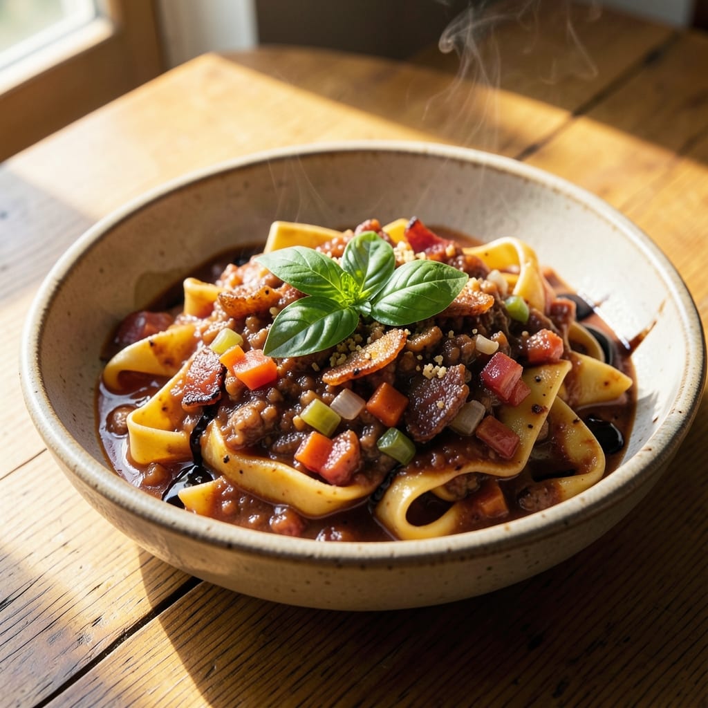 Authentic Beef Bolognese Recipe: Slow-Simmered Umami Depth in One Pot