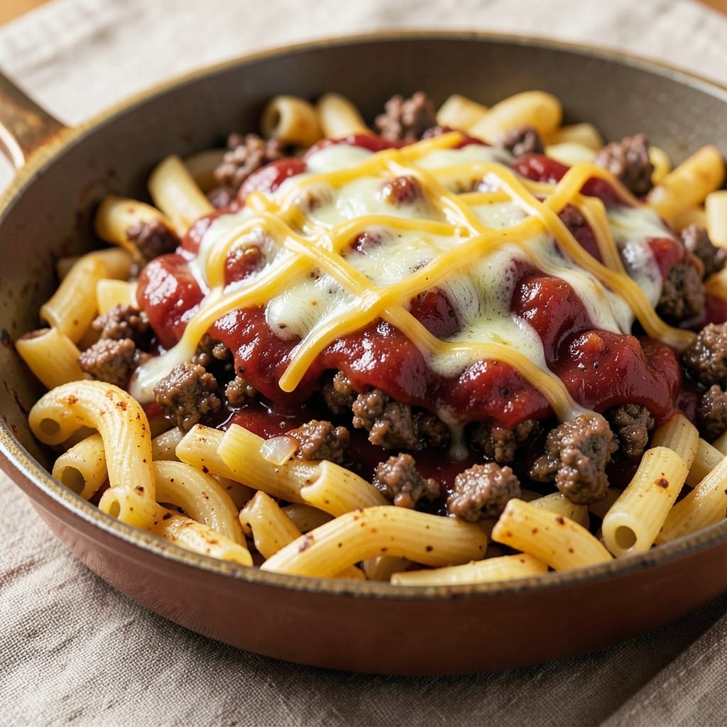 Baked Macaroni with Ground Beef Recipe: One-Pot Cheesy Comfort in 30 Minutes