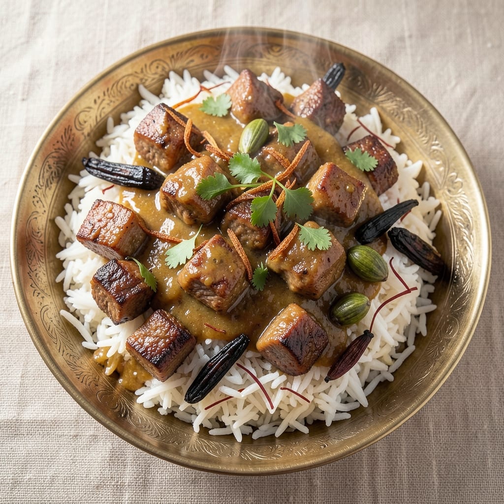 Bannu Beef Pulao Recipe: Fragrant Basmati with Caramelized Beef Bites