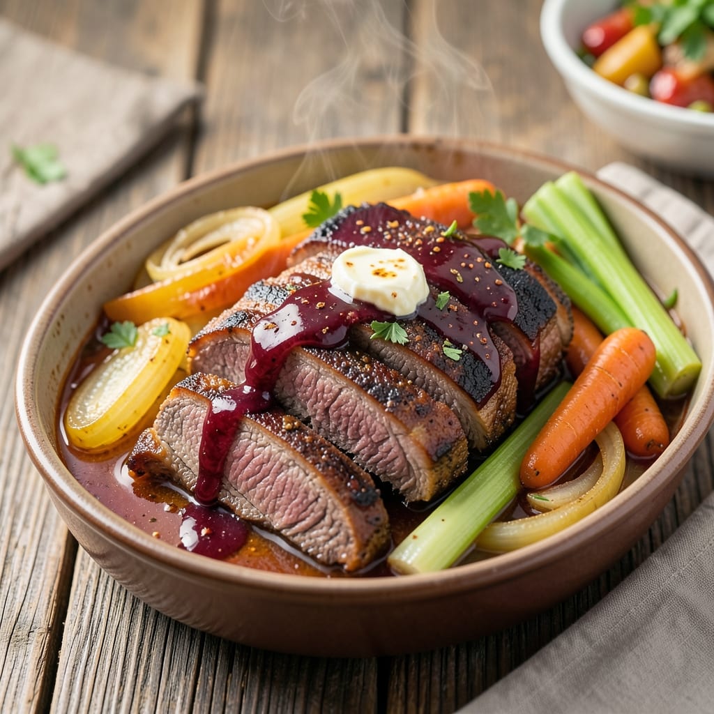 Apple Juice Corned Beef Recipe: Slow-Braised Sweetness with Juicy Meat