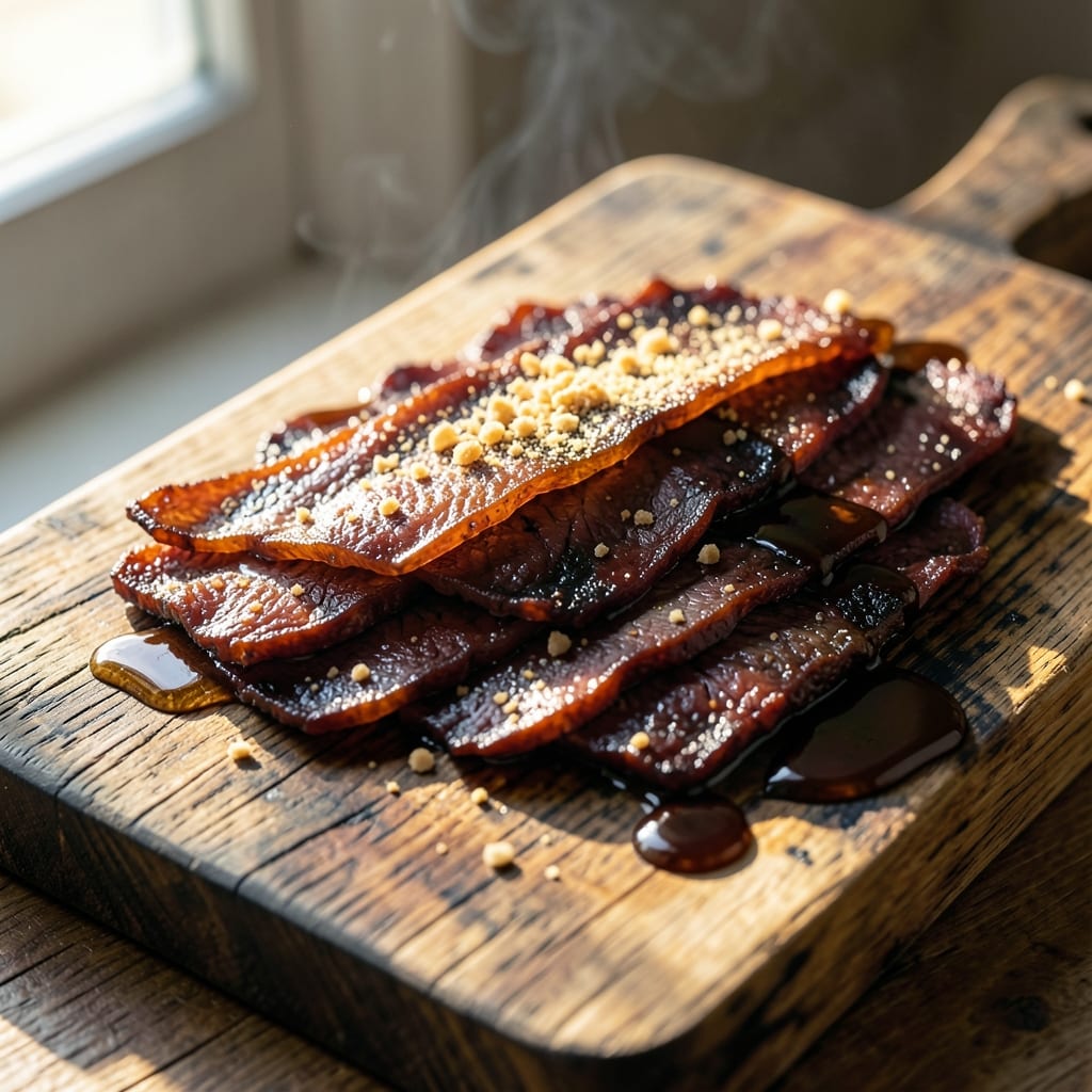 A1 Beef Jerky Recipe: Smoky Sweet Spice-Infused Chews Without the Dehydrator