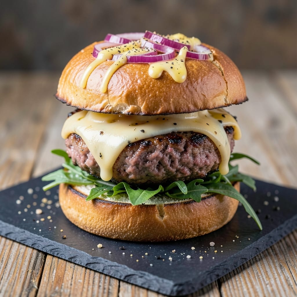 Angus Ground Beef Burgers Recipe: Juicy, Smoky, and Charred to Order