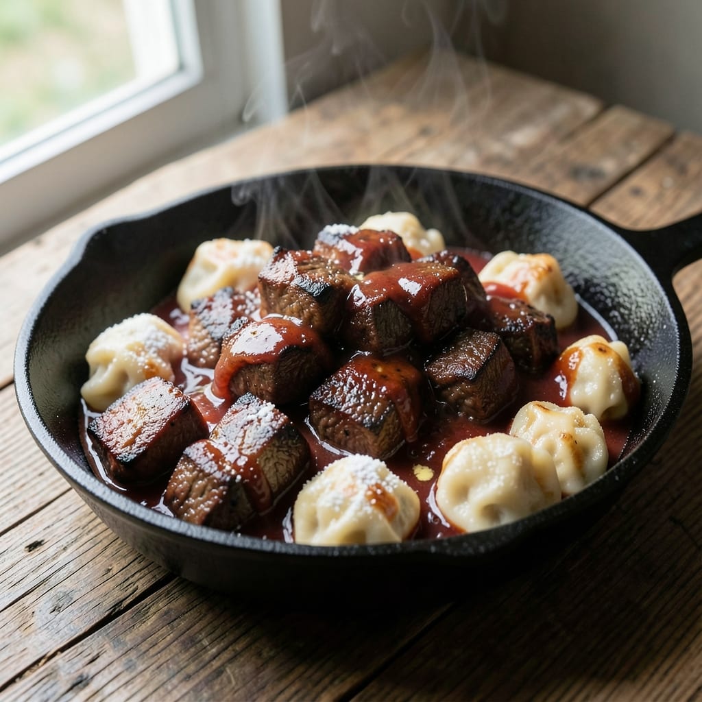 Baltimore Sour Beef and Dumplings Recipe: Slow-Braised Richness With Fluffy Dumpling Crown