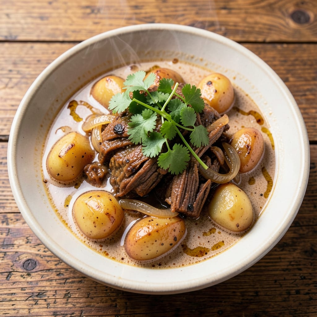Authentic Massaman Beef Curry Recipe: Thai Coconut-Peanut Richness in One Pot