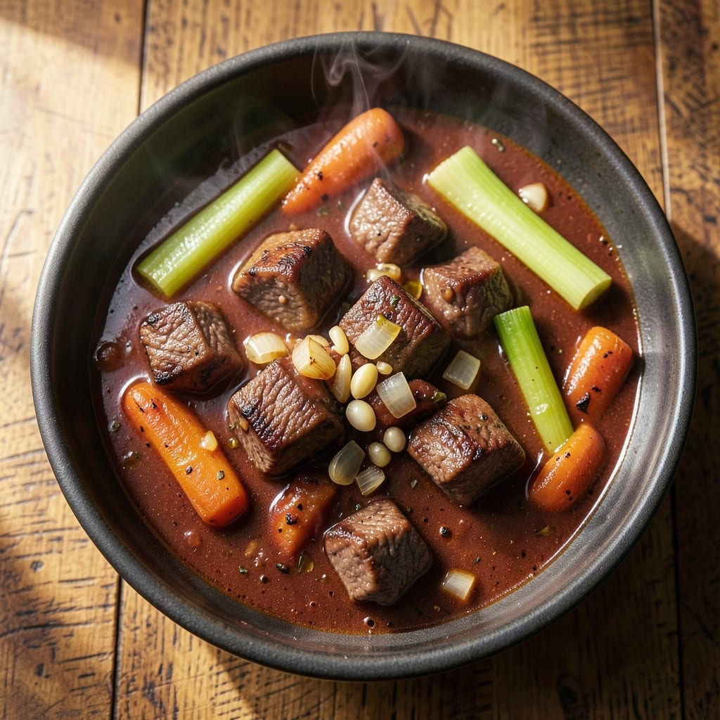 Beat Beef Stew Recipe: Slow-Braised Richness With Caramelized Onions