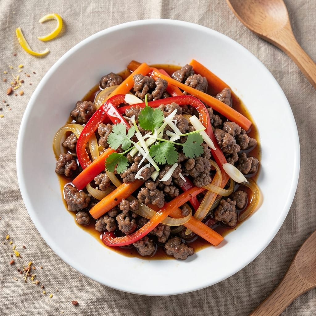 Asian Ground Beef Stir Fry Recipe: Wok-Heated Spice and Umami in 20 Minutes