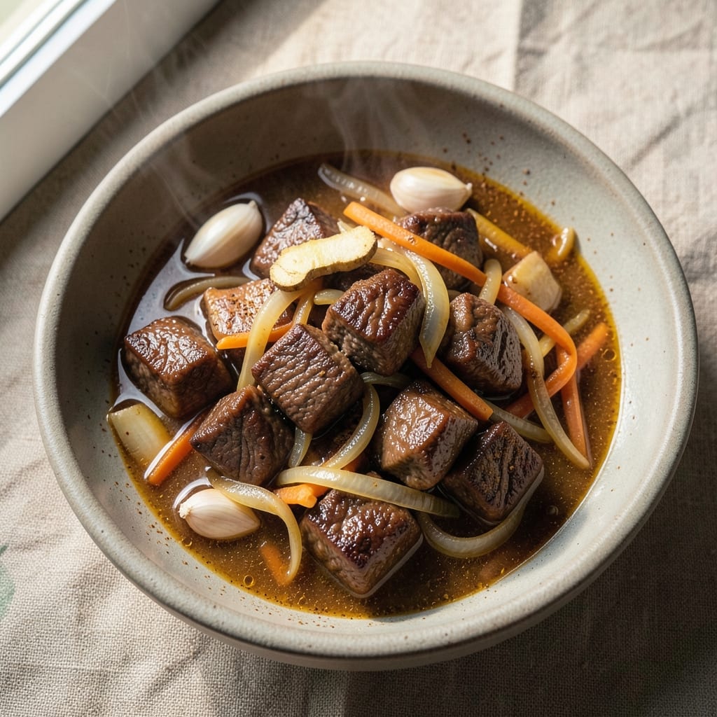 Asian Style Beef Stew Recipe: Fragrant Five-Spice and Ginger Braise