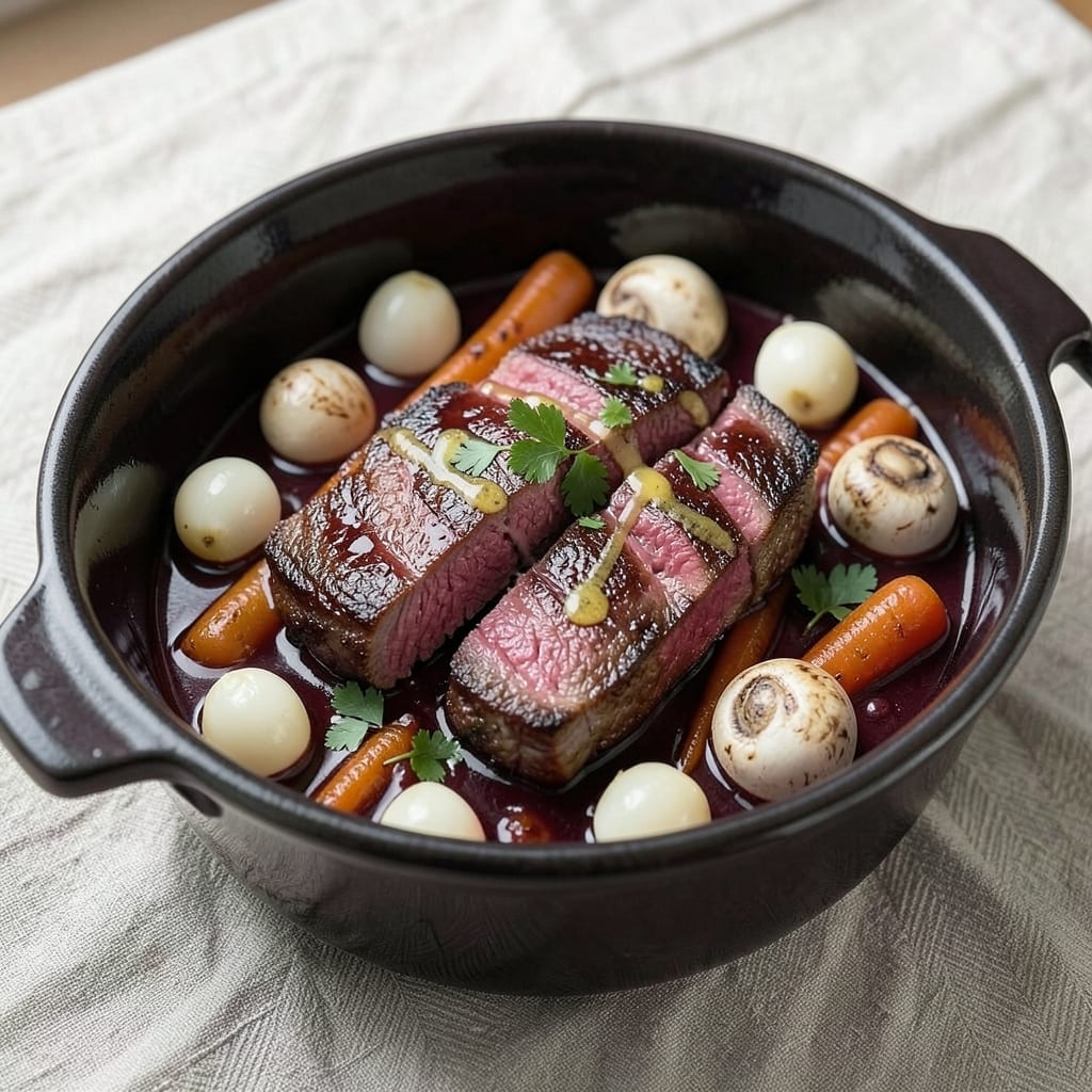 Barefoot Contessa's Filet Beef Bourguignon Recipe: Slow-Braised Wine and Mushroom Luxury