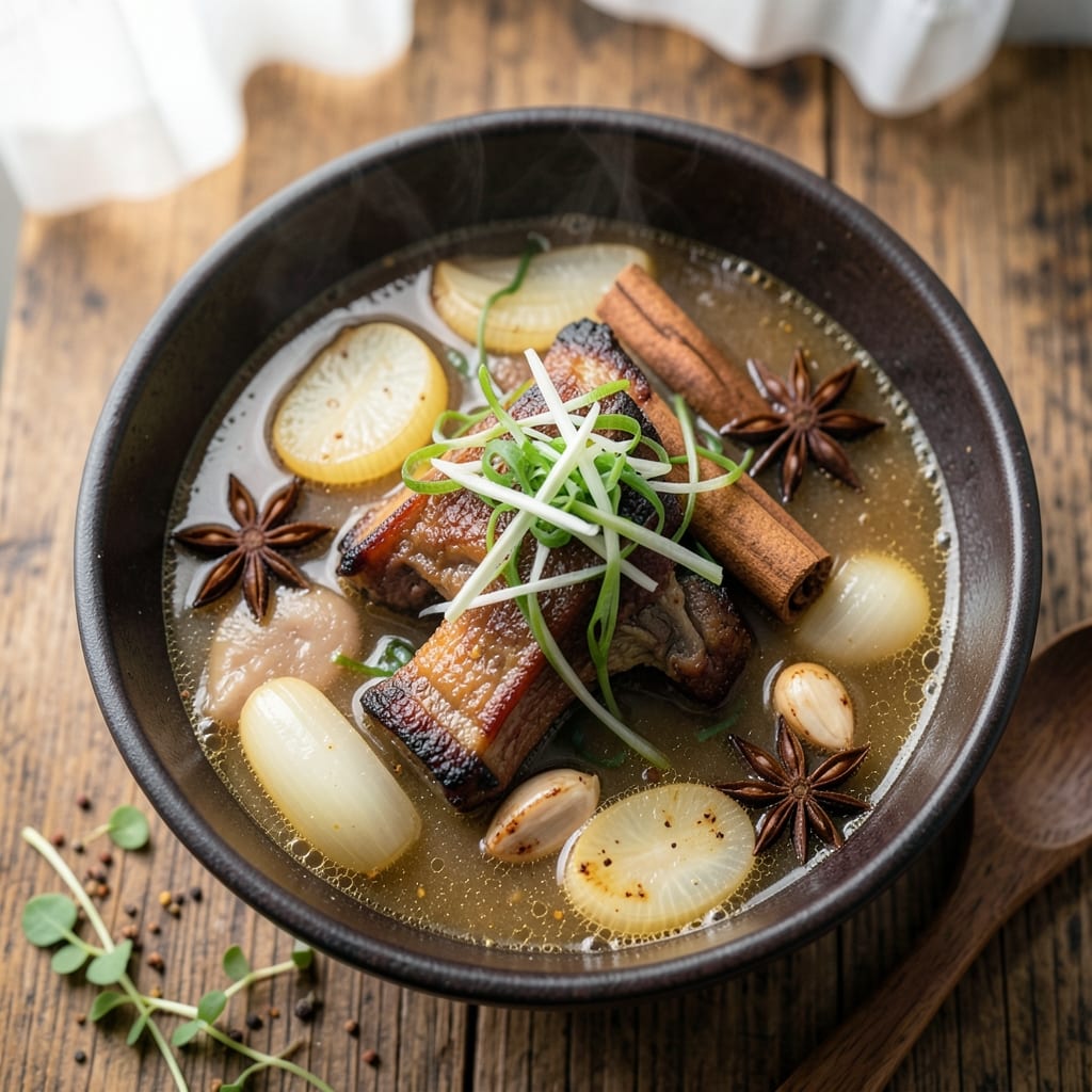 Asian Beef Bone Soup Recipe: Slow-Simmered Umami Depth in One Pot