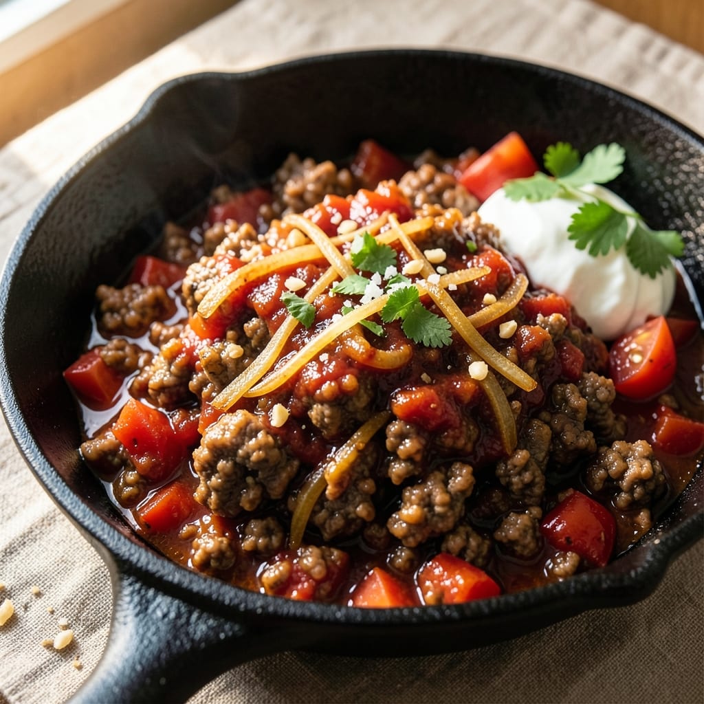 5 Lb Ground Beef Recipe: One-Pot Chili That Deepens in Flavor Overnight
