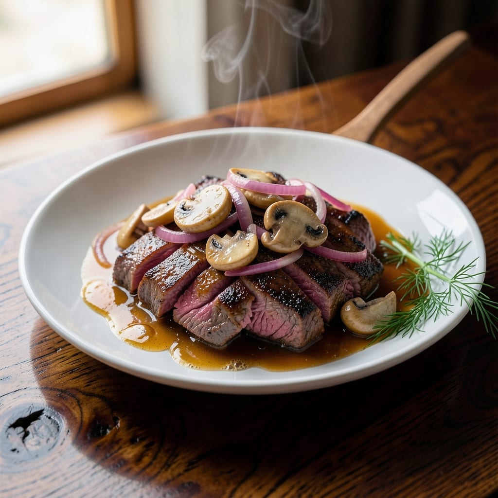 Banquet Beef Stroganoff Recipe: Creamy Mushroom Sauce Over Tender Beef Ribbons
