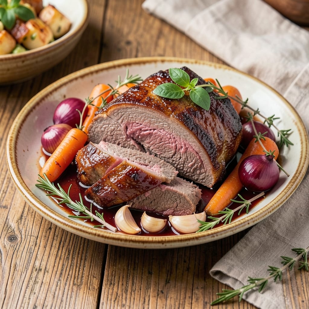Baked Beef Chuck Roast Recipe: Slow-Braised to Juicy, Caramelized Richness