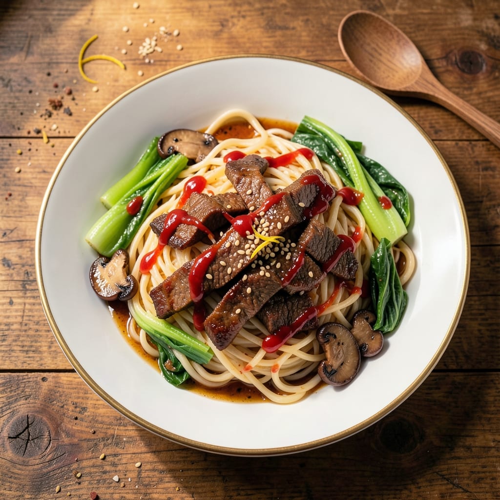Authentic Chinese Beef Lo Mein Recipe: Wok-Heated Noodles With Silky Sauce